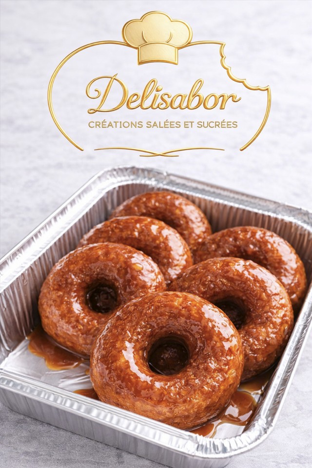 Image de Donuts au caramel beurre salé (6 unités)